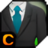 Business Man Suit (Blue Tie)