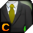 Business Man Suit (Yellow Tie)