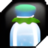 Bottle with fresh water